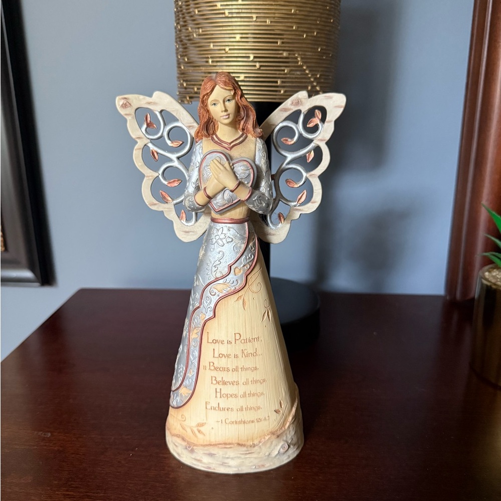 Angel Figurine with Inspirational Quote by Elements